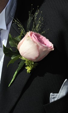 Rose buttonhole
