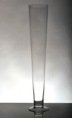 Conical vase - height 60cm - £5.00